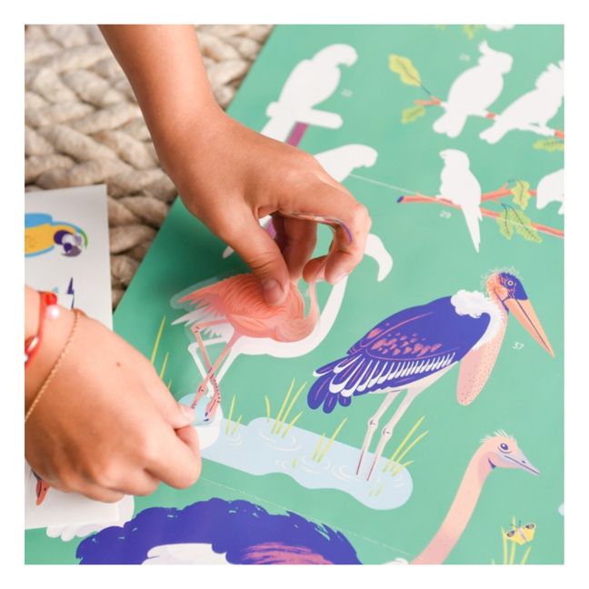 Bird Poster and Stickers
