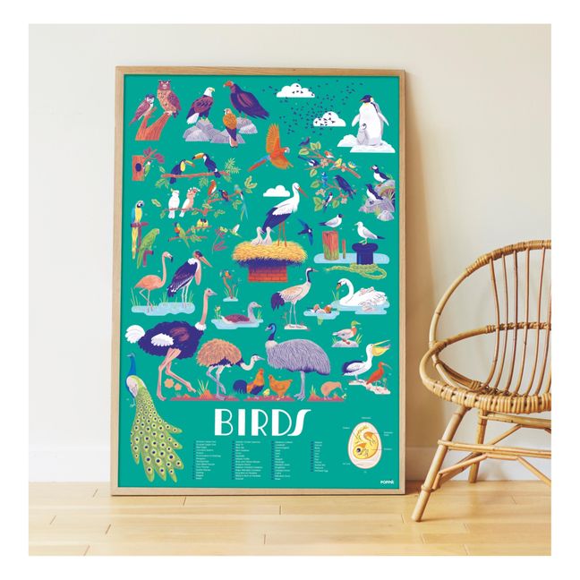Bird Poster and Stickers