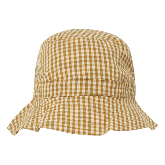 Sander Organic Cotton Bucket Hat Caramel