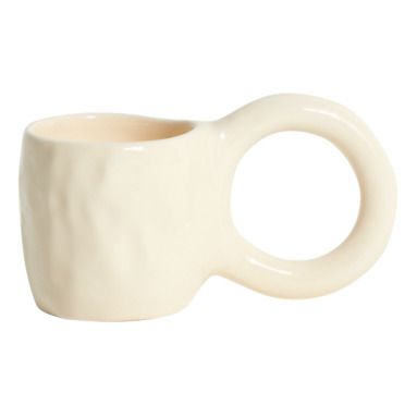 Donut Espresso Cups, Pia Chevalier - Set of 2 | Vanilla