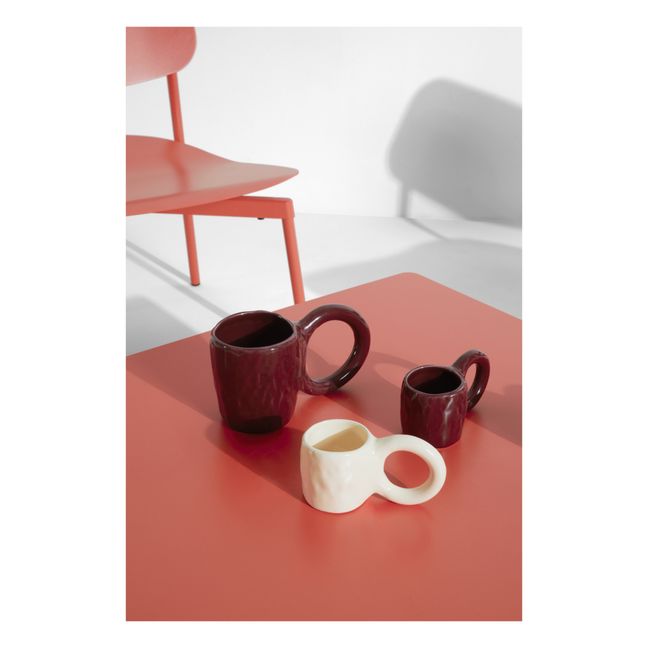 Tasse expresso Donut, Pia chevalier - Set de 2 | Bordeaux