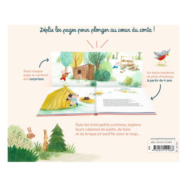 Les Trois Petits Cochons Fold-Out Book - FR