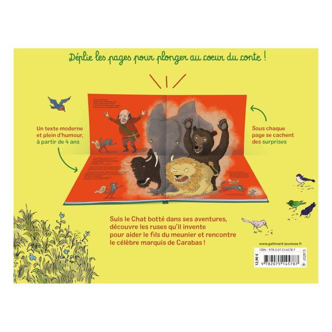 Le Chat Botté Fold-Out Book: