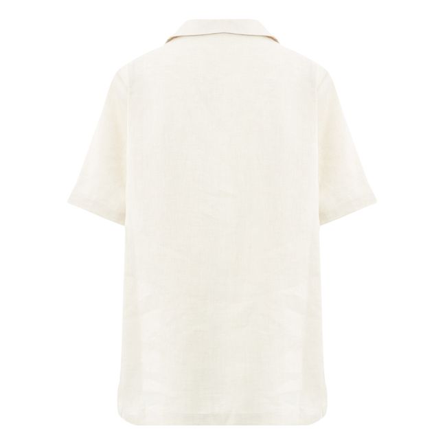 Blazer Organic Linen Shirt Natural