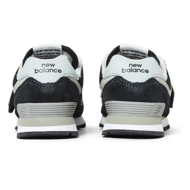 574 Velcro Sneakers Black