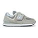 574 Velcro Sneakers Grey- Miniature produit n°0