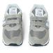 574 Velcro Sneakers Grey- Miniature produit n°3