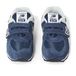 574 Velcro Sneakers Navy blue- Miniature produit n°3