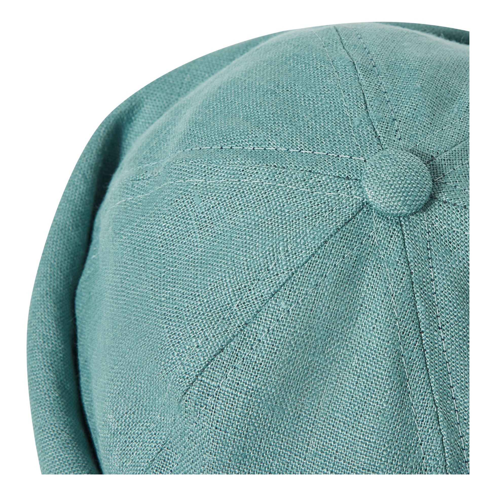 Miki Linen Docker Hat Denim blue- Product image n°2
