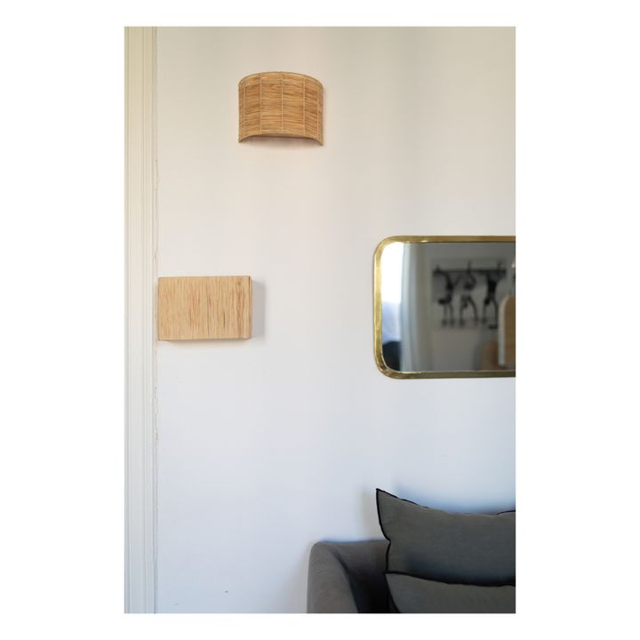 Raffia Wall Lamp- Product image n°1