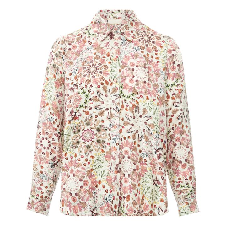 Arles Silk Twill Shirt Rosa- Produktbild Nr. 0