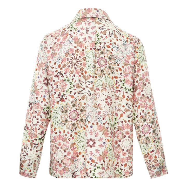 Arles Silk Twill Shirt Rosa- Produktbild Nr. 4