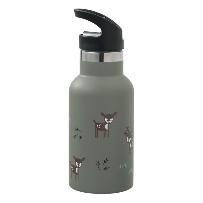 Deer Water Bottle - 350 ml Verde Kaki
