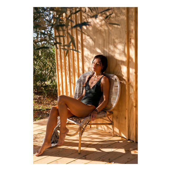 Greta Swimsuit | Gris Oscuro