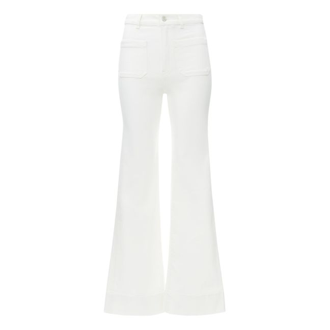 Jeans St Monica 5-tasche, in cotone biologico | Natural White