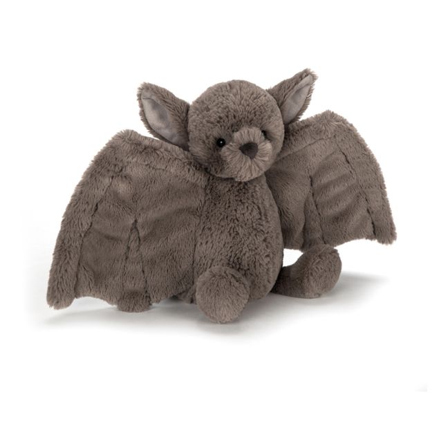 Bashful Bat Soft Toy | Dark grey