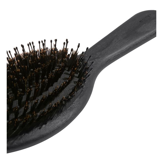 Revitalizing  Ash Wood Hairbrush Black