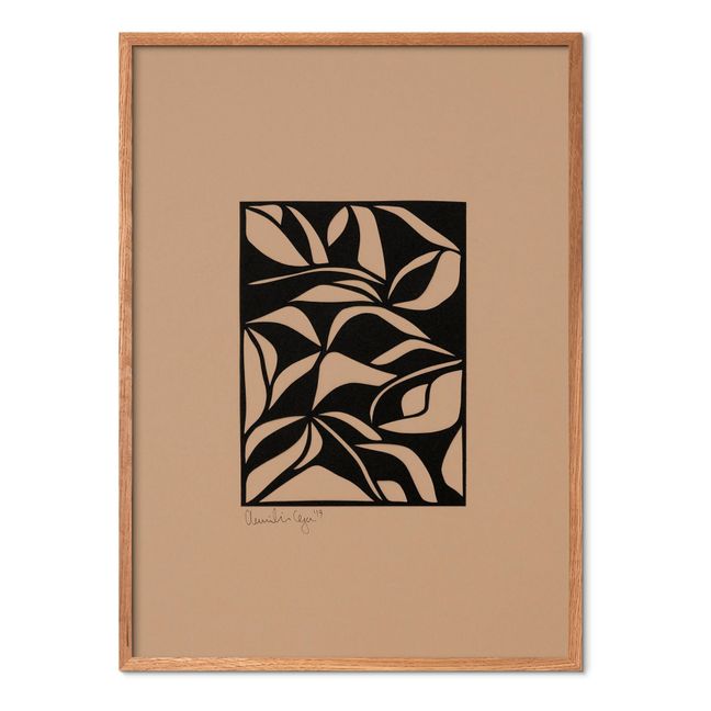 Leaves No. 1 Poster - The Poster Club - Unframed