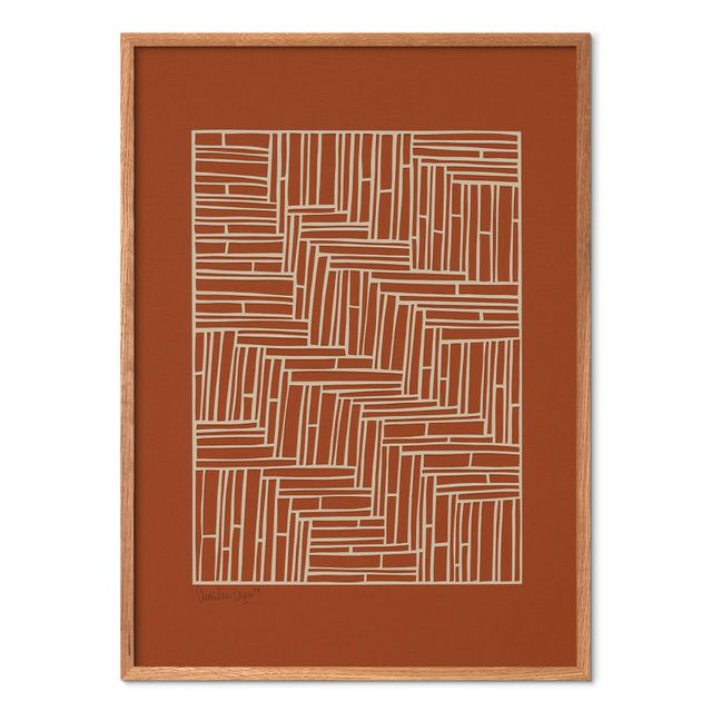 Squares No. 1 Poster - The Poster Club - Unframed