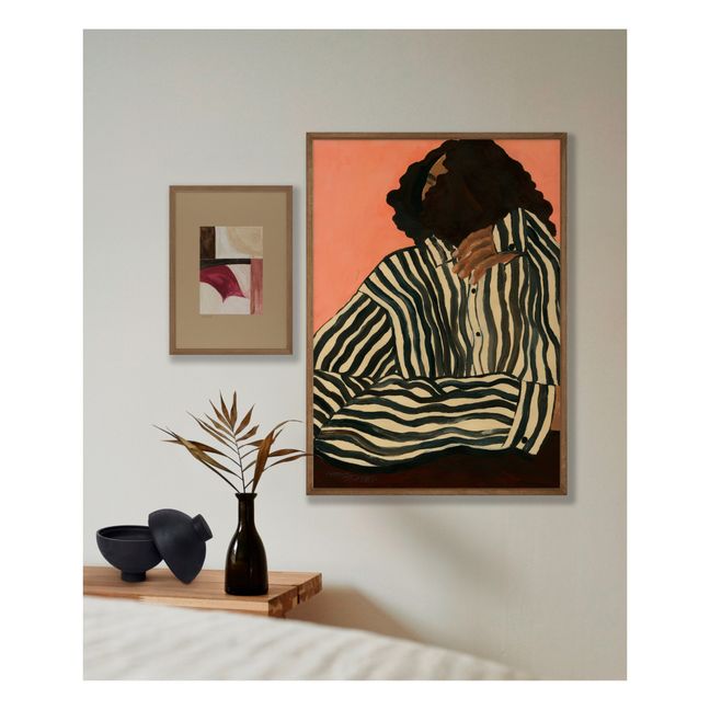 Serene Stripes Poster - The Poster Club - Unframed