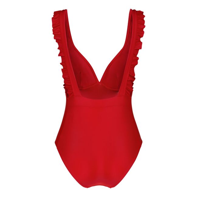 Tara Recycled Polyamide Swimsuit - Women’s Collection Rosso