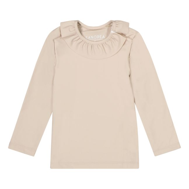 Valentine Recycled Polyamide Anti- UV T-shirt | Beige
