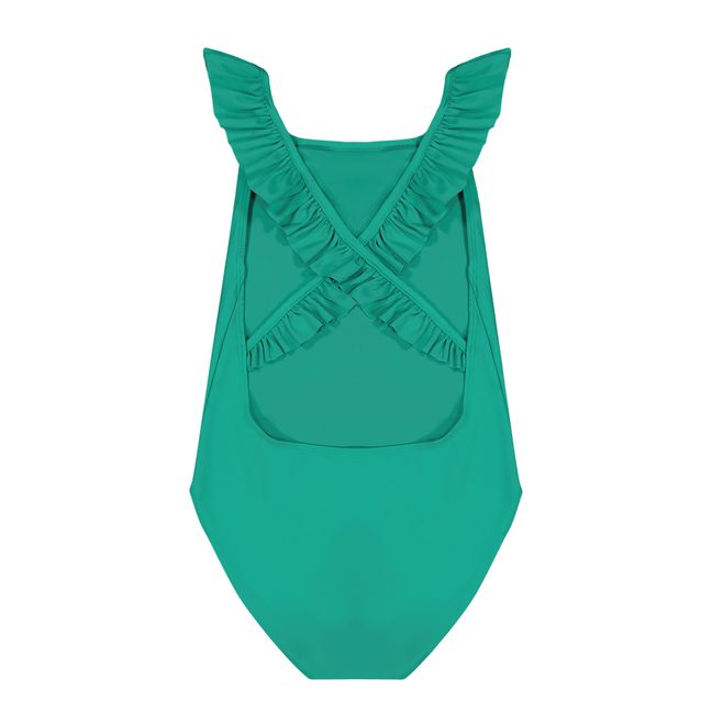 Alba Recycled Polyamide Swimsuit | Grün