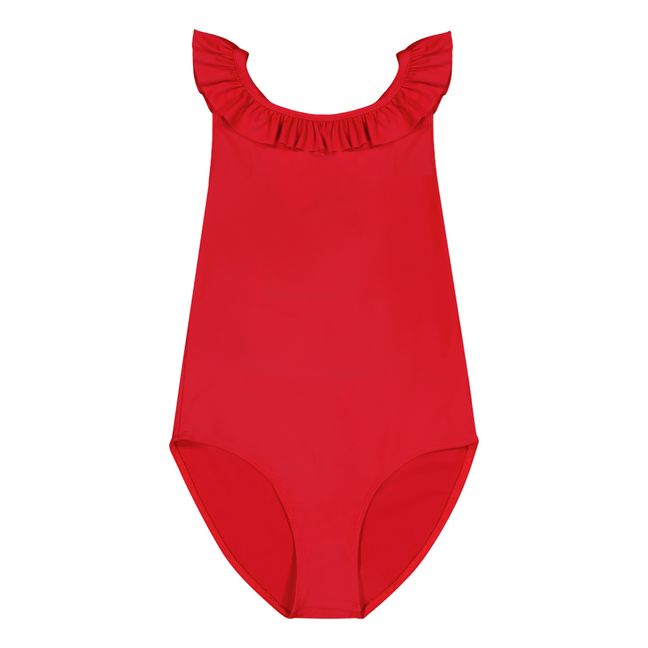 Alba Recycled Polyamide Swimsuit Rojo