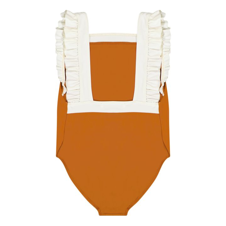 Lauren Recycled Polyamide Swimsuit Ochre- Product image n°1