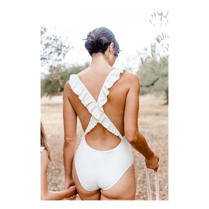 Allegra Recycled Polyamide Swimsuit - Women’s Collection | Ecru- Product image n°5