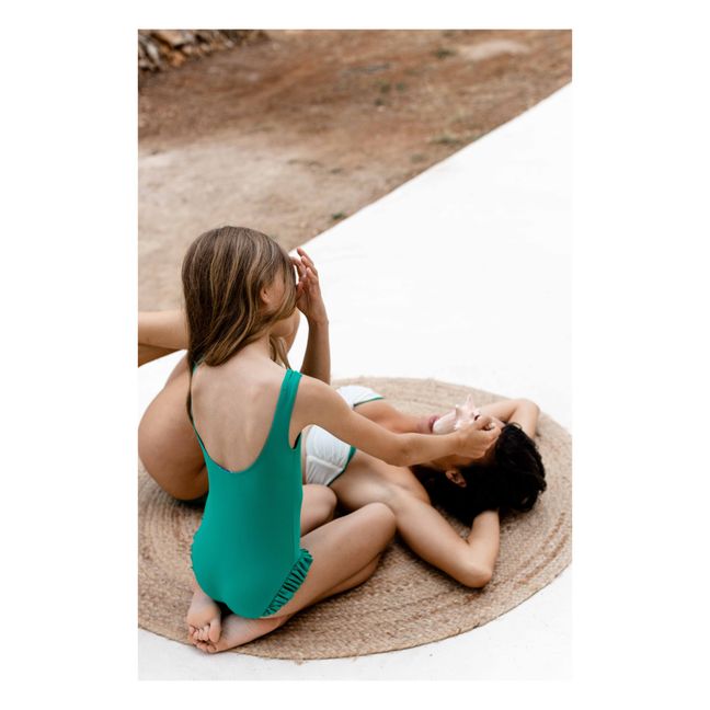 Lexy Recycled Polyamide Swimsuit | Grün