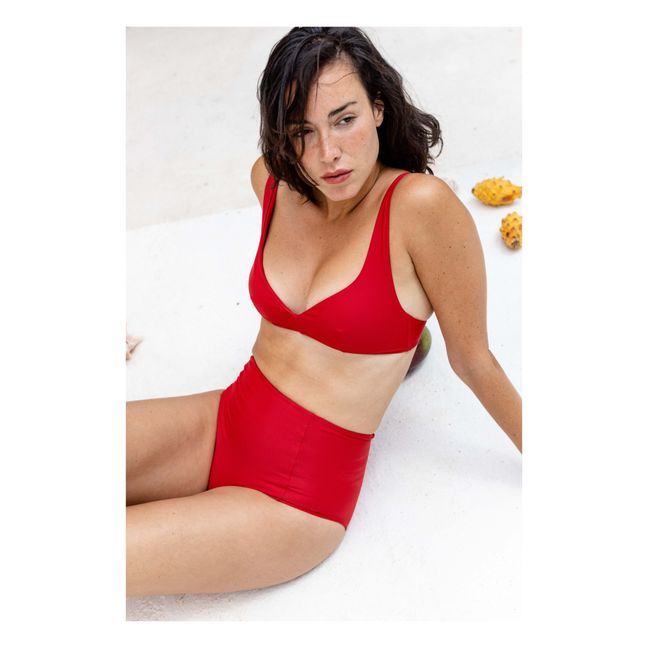 Leandra Recycled Polyamide Bikini Bottoms - Women’s Collection  | Rojo