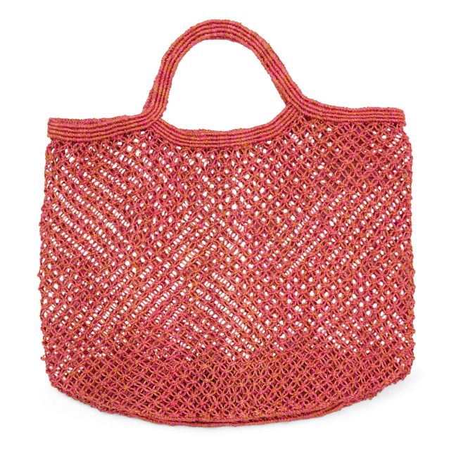 Macramé Shopping Bag | Orange