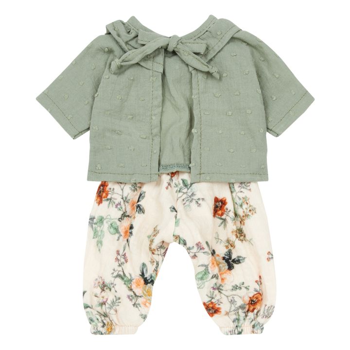 Coline Poetic Print Muslin Top and Bottom Set for Babies Collection- Product image n°2