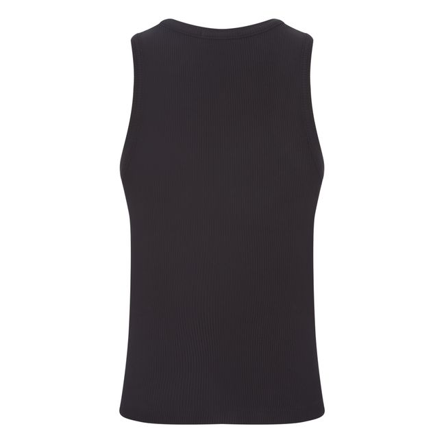 Débardeur Poppy Coton Bio | Noir