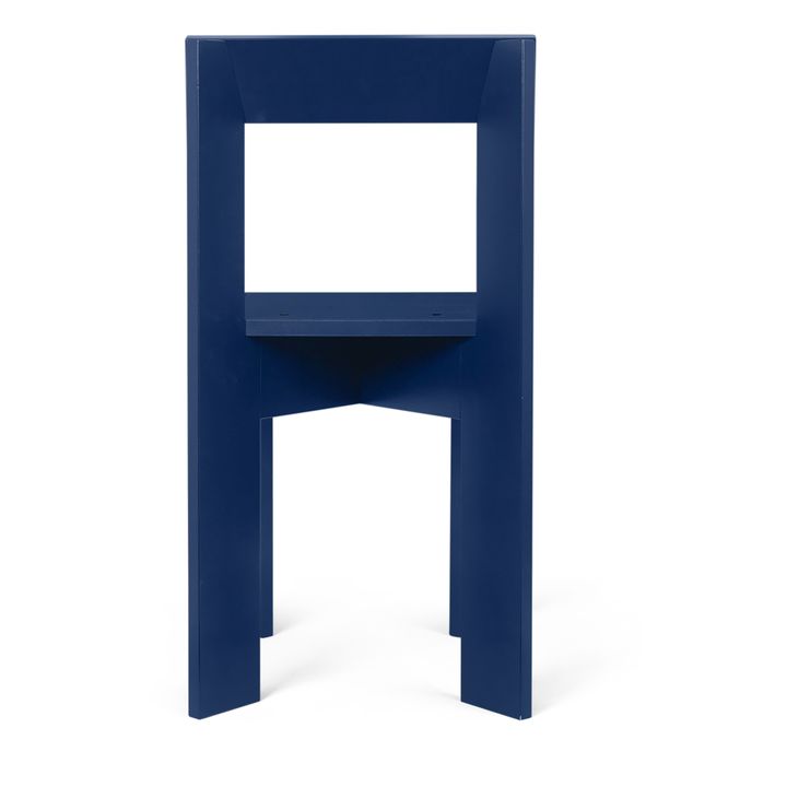 Silla Ark de madera FSC | Azul- Imagen del producto n°5