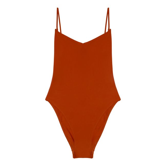 Ventiquattro Swimsuit Terracotta