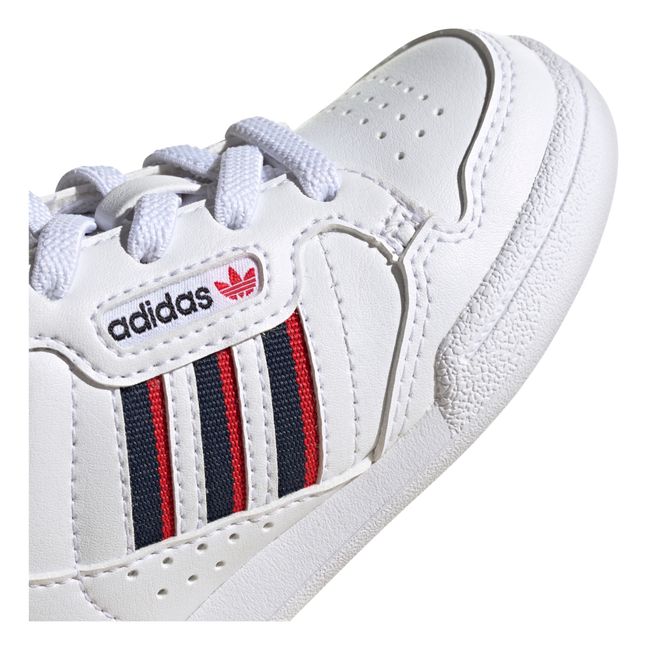 Continental 80 Lace-Up Striped Sneakers White