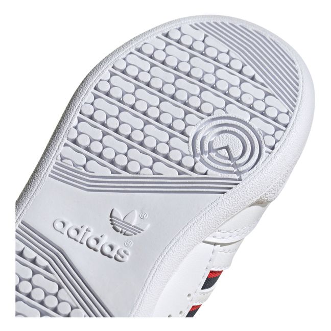 Sneakers Continental 80, con lacci, a strisce Bianco