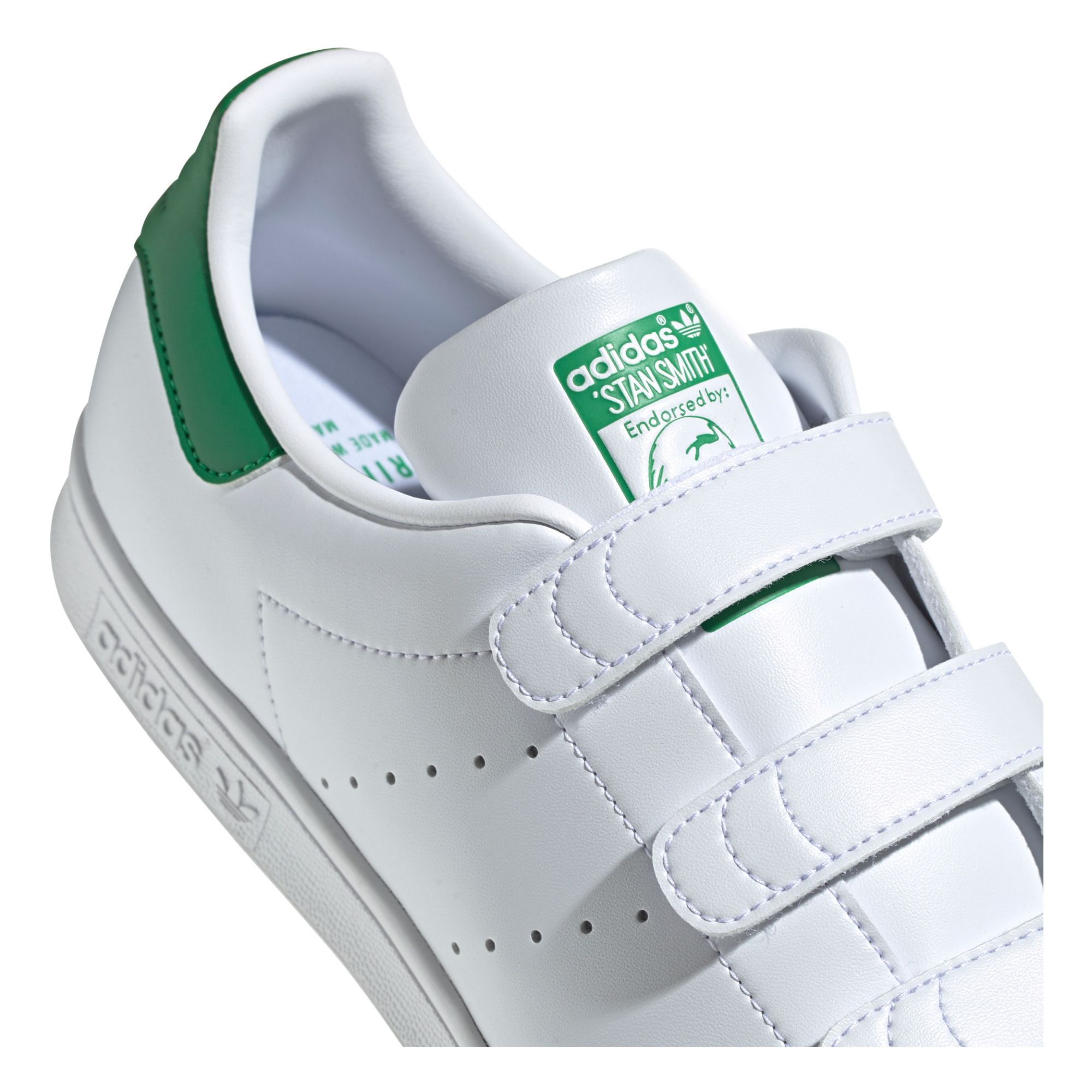 Print ungdomskriminalitet barmhjertighed Adidas - Stan Smith Velcro Sneakers - Green | Smallable