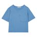 Camiseta con bolsillo Azul- Miniatura produit n°0