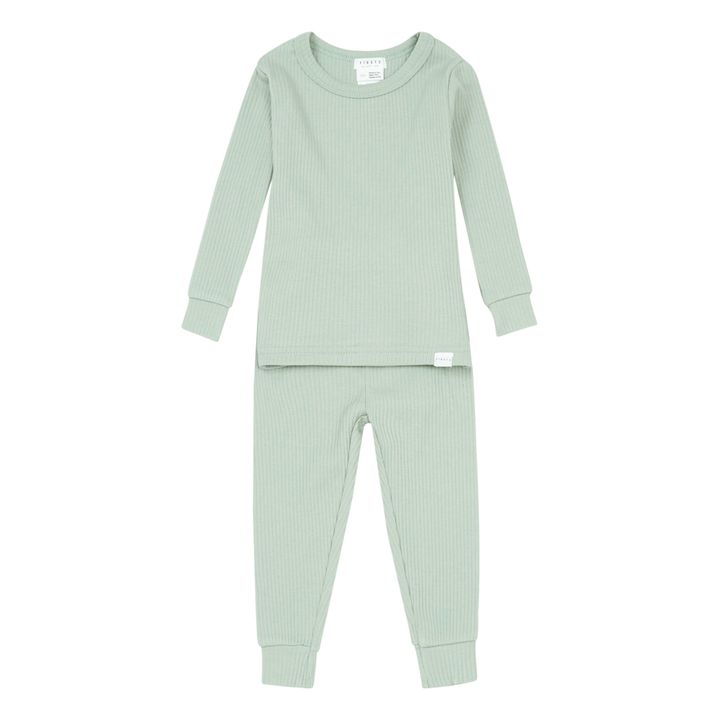 Pyjama Deux Pièces Vert pâle- Image produit n°0