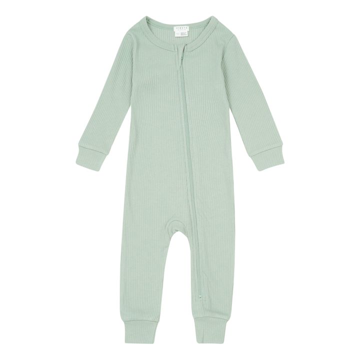 Pyjama Jumpsuit Verde Pálido- Imagen del producto n°0