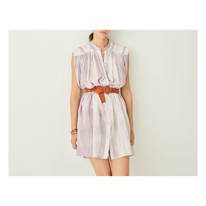 Doralone Tie-Dye Dress Lilac- Product image n°2