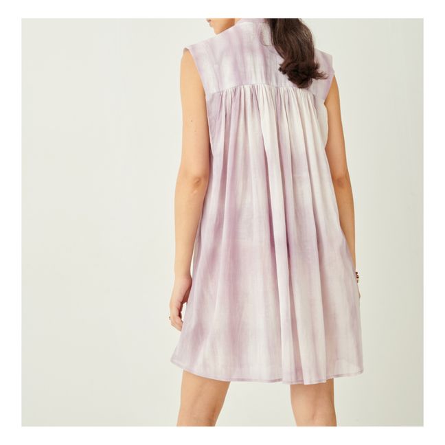 Doralone Tie-Dye Dress Lilac