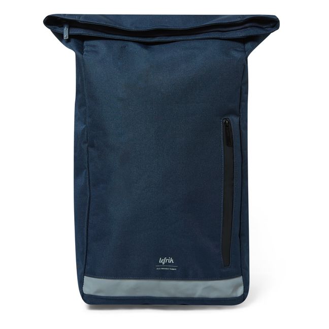 Roll Backpack Navy blue