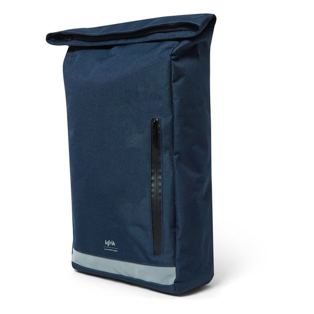Roll Backpack Navy blue