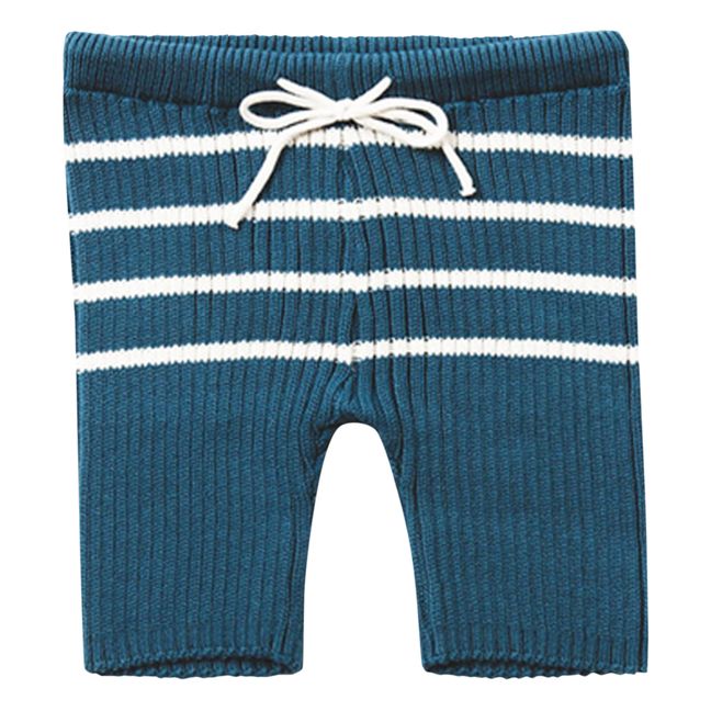 Heritage Knit Shorts Blu marino