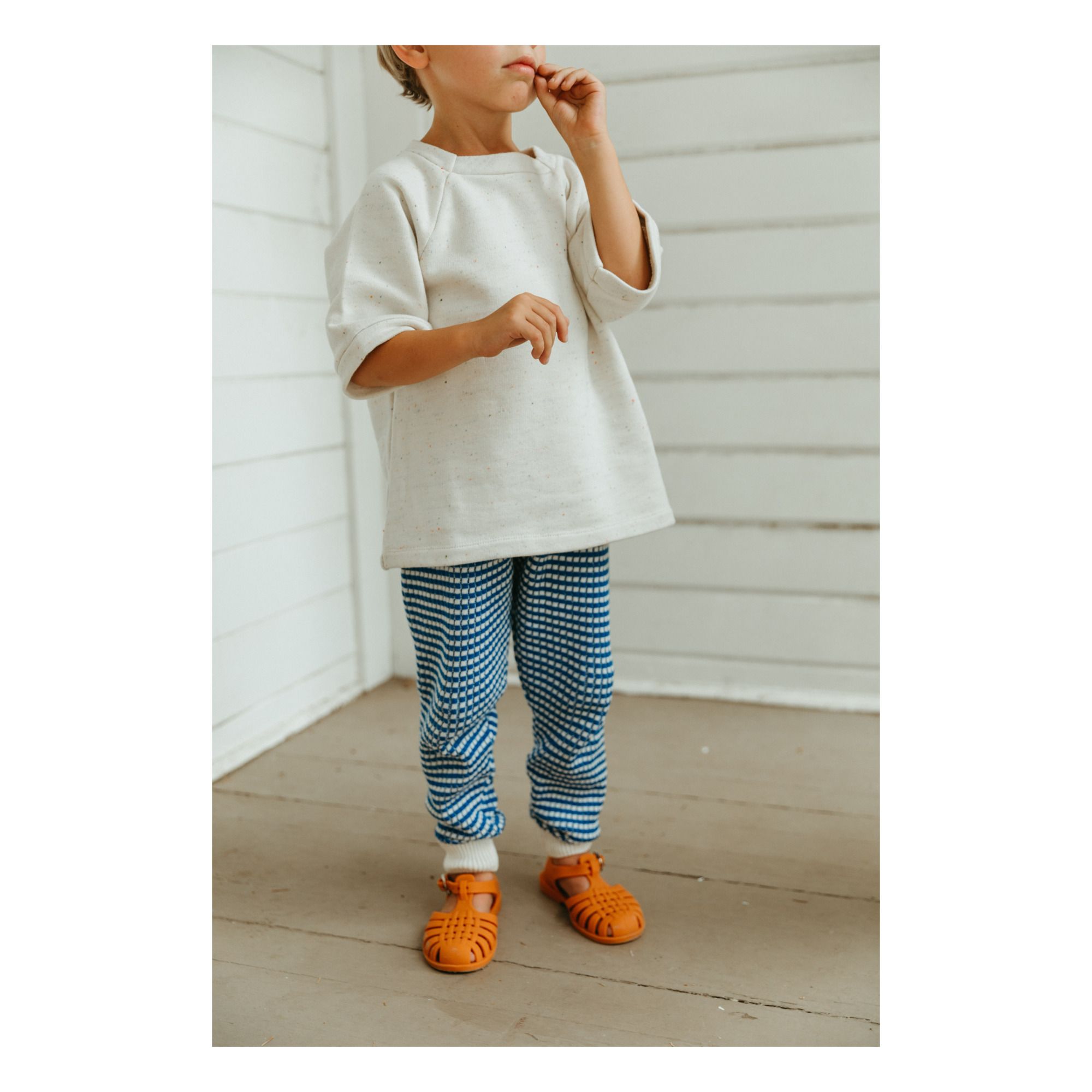 Knitted Leggings Blue Fin \u0026 Vince 