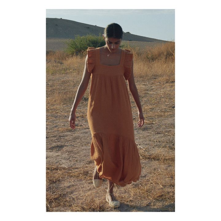Samira Maxi Dress | Naranja- Imagen del producto n°1